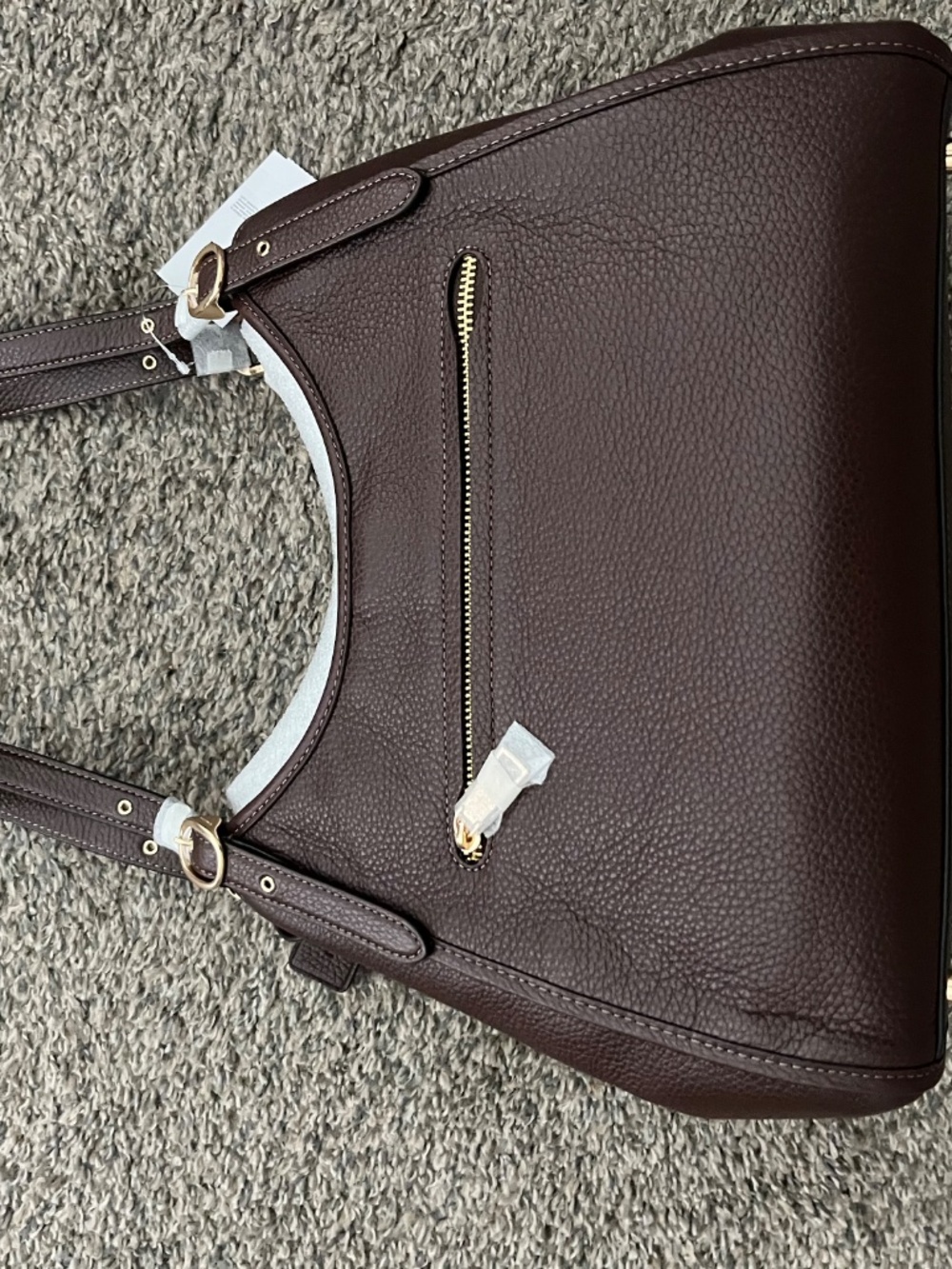 NWT COACH ERIN SHOULDER BAG MAPLE - Picture 4 of 4